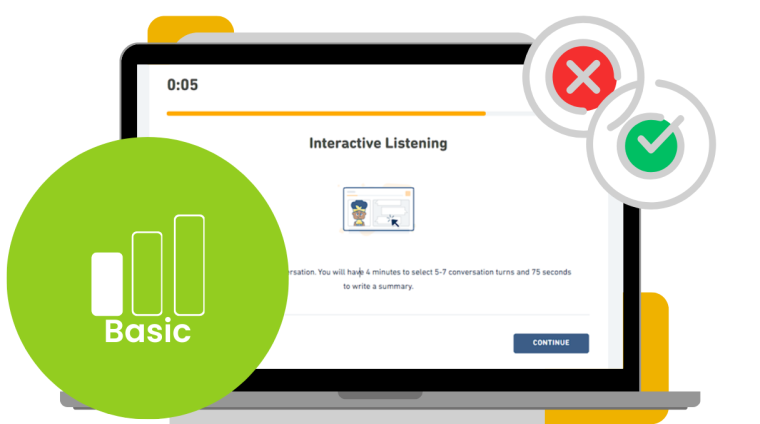 Interactive Listening question type Basic Level by DET Trainer Interactive Listening question type Basic Level by DET Trainer